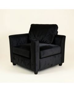 61 '' Velvet Tuxedo Arm Loveseat (synthetic illustration; no displayed measurements)