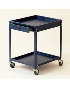 Lake Branch Empty Rolling Workshop Cart - Navy (synthetic illustration; no displayed measurements)