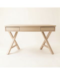 Linden Crossing Writing Desk - Beige (synthetic illustration; no displayed measurements)