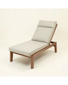 39.5 '' Long Reclining Chaise Lounge Set With Cushions (synthetic illustration; no displayed measurements)