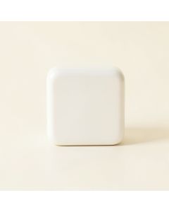 Birch Bridge Cabinet Knob Without Packaging - White (synthetic illustration; no displayed measurements)