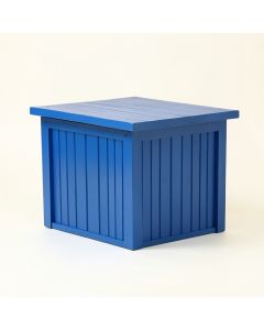 Willow Brook Closed Outdoor Storage Box - Blue (synthetic illustration; no displayed measurements)