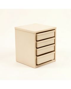 Shore Brook Small-Parts Storage Drawer Cabinet - Beige (synthetic illustration; no displayed measurements)