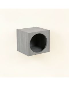 Fern Dale Wall-Mounted Cat Perch - Gray (synthetic illustration; no displayed measurements)