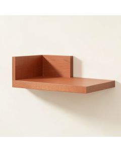 Willow Bluff Wall-Mounted Shelf - Terracotta (synthetic illustration; no displayed measurements)