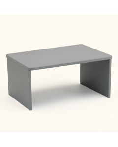 Ash Crest Desktop Monitor Riser - Gray (synthetic illustration; no displayed measurements)
