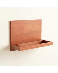 Dawn Branch Empty Wall-Mounted Tool Organizer Panel - Terracotta (synthetic illustration; no displayed measurements)
