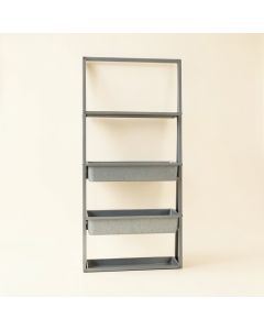 Birch Bluff Empty Vertical Garden Frame - Gray (synthetic illustration; no displayed measurements)
