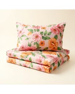 Flowers Pillowcase (synthetic illustration; no displayed measurements)