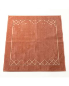 Summit Arc Rectangular Outdoor Rug - Terracotta (synthetic illustration; no displayed measurements)