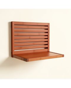 Wren Bend Wall-Mounted Entryway Organizer Shelf - Terracotta (synthetic illustration; no displayed measurements)