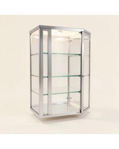 Edition 400 Recessed Frameless 2 Doors Medicine Cabinet With 6 Adjustable Shelves And Led Lighting (synthetic illustration; no displayed measurements)