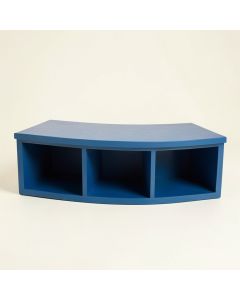 Brook Dale Shoe Storage Bench - Blue (synthetic illustration; no displayed measurements)
