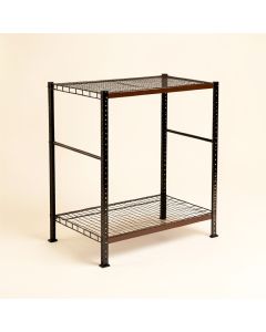 Juan 70.9 '' H X 29.9 '' W X 7.9 '' D Industrial Pipe Shelving (synthetic illustration; no displayed measurements)