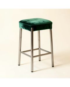 Carreiro Velvet Counter 26 '' Bar Stool (synthetic illustration; no displayed measurements)