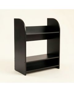 Ash Field Desktop Shelving Unit - Black (synthetic illustration; no displayed measurements)