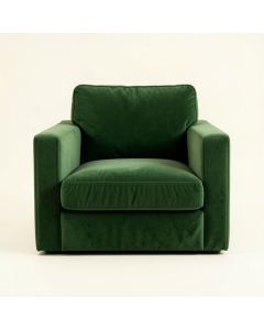 Summit Bend Upholstered Armchair - Green (synthetic illustration; no displayed measurements)