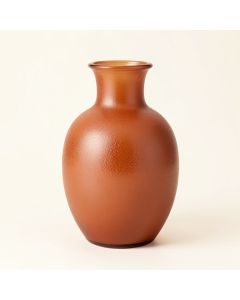 Vale Branch Empty Decorative Vase - Terracotta (synthetic illustration; no displayed measurements)