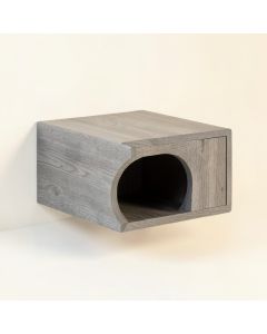 Summit Falls Wall-Mounted Cat Perch - Gray (synthetic illustration; no displayed measurements)