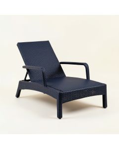 Clay Arc Outdoor Lounge Chair (synthetic illustration; no displayed measurements)