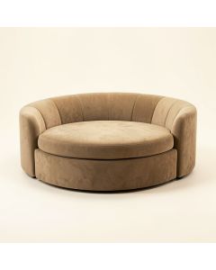Aticus 88 '' Round Arm Sofa Bed (synthetic illustration; no displayed measurements)