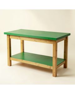 Summit Bluff Empty Workshop Workbench - Green (synthetic illustration; no displayed measurements)