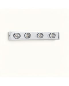 Evgeniy 4-Light Dimmable Polished Chrome Vanity Light (synthetic illustration; no displayed measurements)