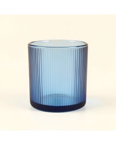 Olive Canyon Empty Candle Holder - Blue (synthetic illustration; no displayed measurements)