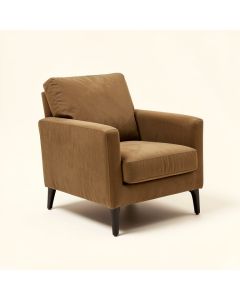 Bowie 20.86 '' Wide Polyester Armchair (synthetic illustration; no displayed measurements)