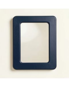 Dune Canyon Framed Wall Mirror - Navy (synthetic illustration; no displayed measurements)