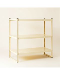 Holly Brook Empty Seed-Starting Shelving Unit Without Lights - Cream (synthetic illustration; no displayed measurements)