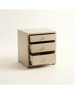 Cliff Dale Small-Parts Storage Drawer Cabinet - Beige (synthetic illustration; no displayed measurements)