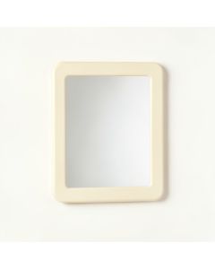 Aspen Crossing Framed Wall Mirror - Ivory (synthetic illustration; no displayed measurements)