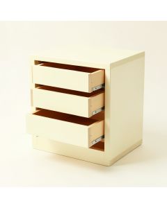 Stone Canyon Small-Parts Storage Drawer Cabinet - Ivory (synthetic illustration; no displayed measurements)