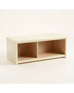 Holly Brook Shoe Storage Bench - Cream (synthetic illustration; no displayed measurements)