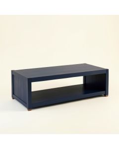 Alder Bluff Coffee Table - Navy (synthetic illustration; no displayed measurements)