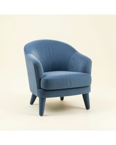 Shore Falls Upholstered Armchair - Blue (synthetic illustration; no displayed measurements)