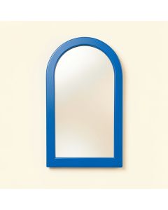 Field Bridge Framed Wall Mirror - Blue (synthetic illustration; no displayed measurements)
