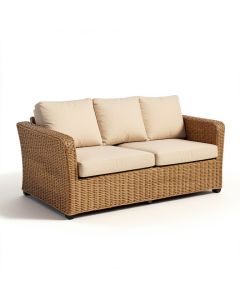 River Brook 98 '' Wide Patio Sofa (synthetic illustration; no displayed measurements)
