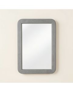 Heath Bridge Framed Wall Mirror - Gray (synthetic illustration; no displayed measurements)