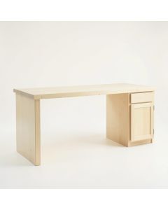 Dune Bend Empty Workshop Workbench - Ivory (synthetic illustration; no displayed measurements)