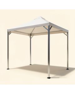 Latina 10 Ft. W X 10 Ft. D Aluminum Pergola With Canopy (synthetic illustration; no displayed measurements)