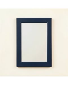 Ridge Arc Framed Wall Mirror - Navy (synthetic illustration; no displayed measurements)