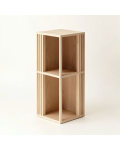 Rowan Crest Narrow Cubby Tower - Beige (synthetic illustration; no displayed measurements)