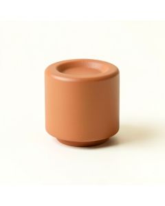 Slate Bluff Cabinet Knob Without Packaging - Terracotta (synthetic illustration; no displayed measurements)