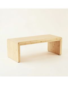 Bay Crossing Indoor Bench - Ivory (synthetic illustration; no displayed measurements)