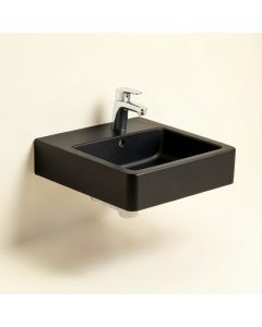 Boyter Stone Rectangular Wall Mount Bathroom Sink (synthetic illustration; no displayed measurements)