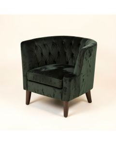 Bucura Tufted Velvet Side Chair (synthetic illustration; no displayed measurements)