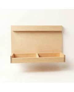 Laurel Dell Empty Wall-Mounted Tool Organizer Panel - Beige (synthetic illustration; no displayed measurements)