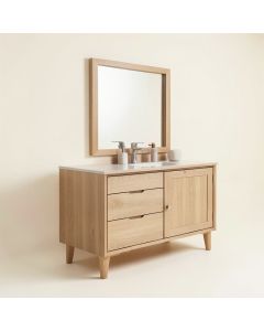 Freshour 55 '' Single Bathroom Vanity Set (synthetic illustration; no displayed measurements)